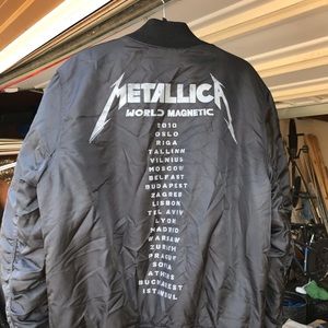 H&M Men’s Metallica Bomber Jacket